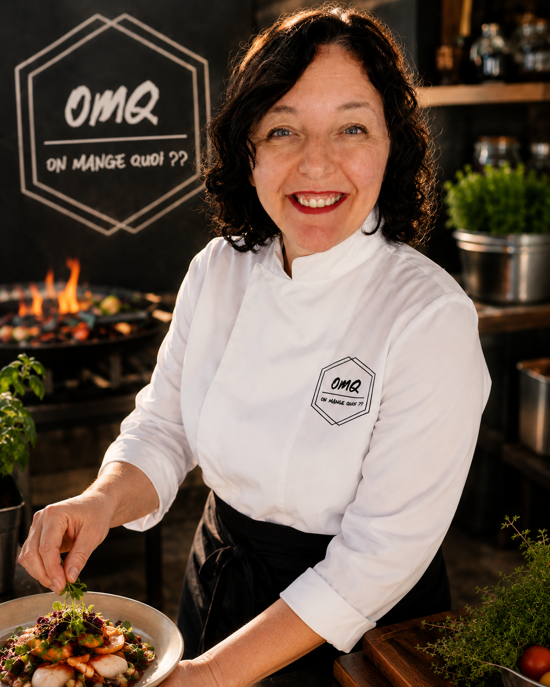 Marie Casier, fondatrice du traiteur On Mange Quoii