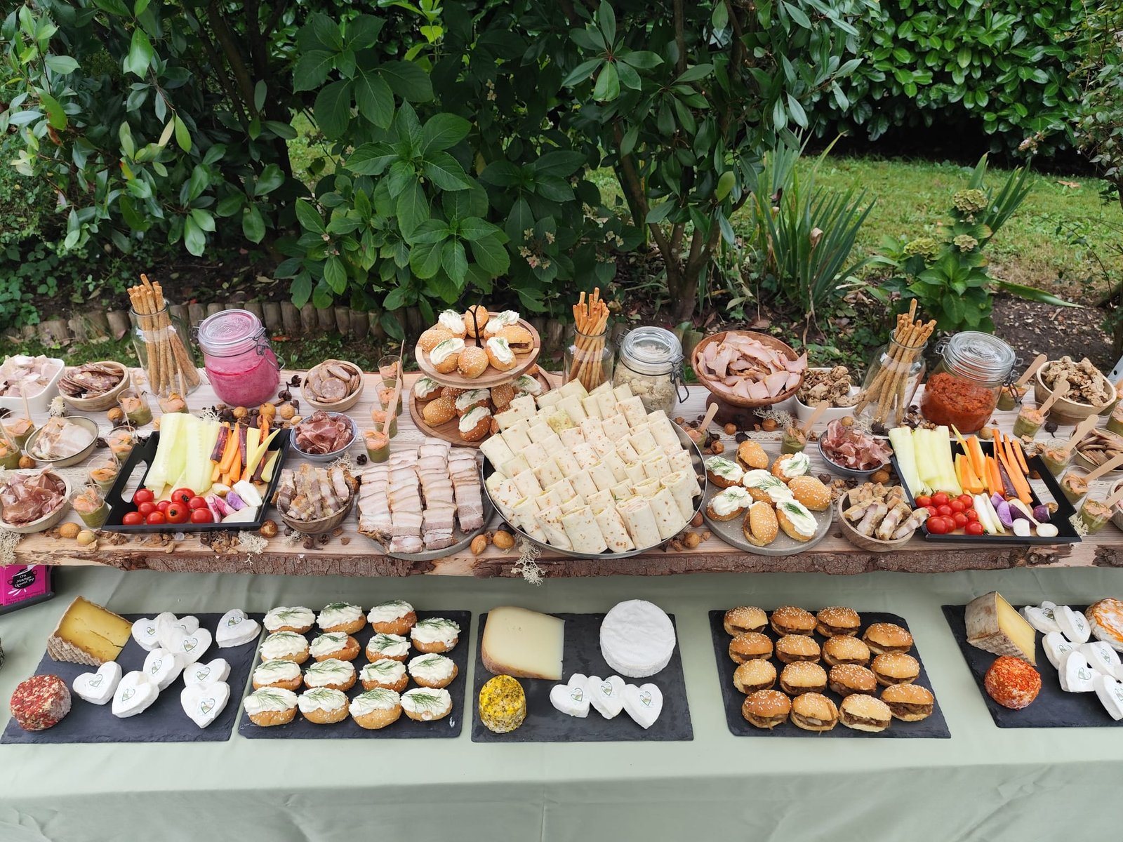 Buffet traiteur maison pour réception en Normandie